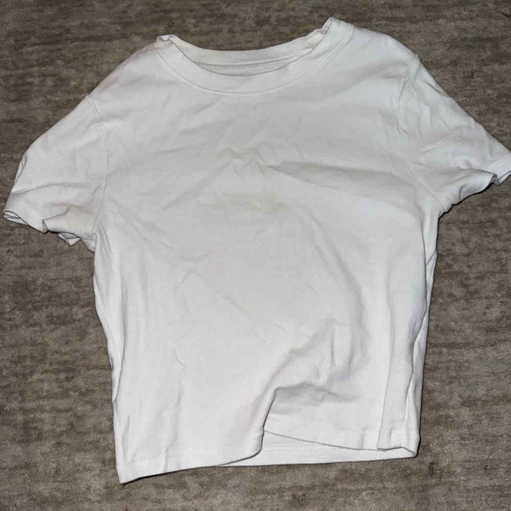 No Boundaries White Crop Top